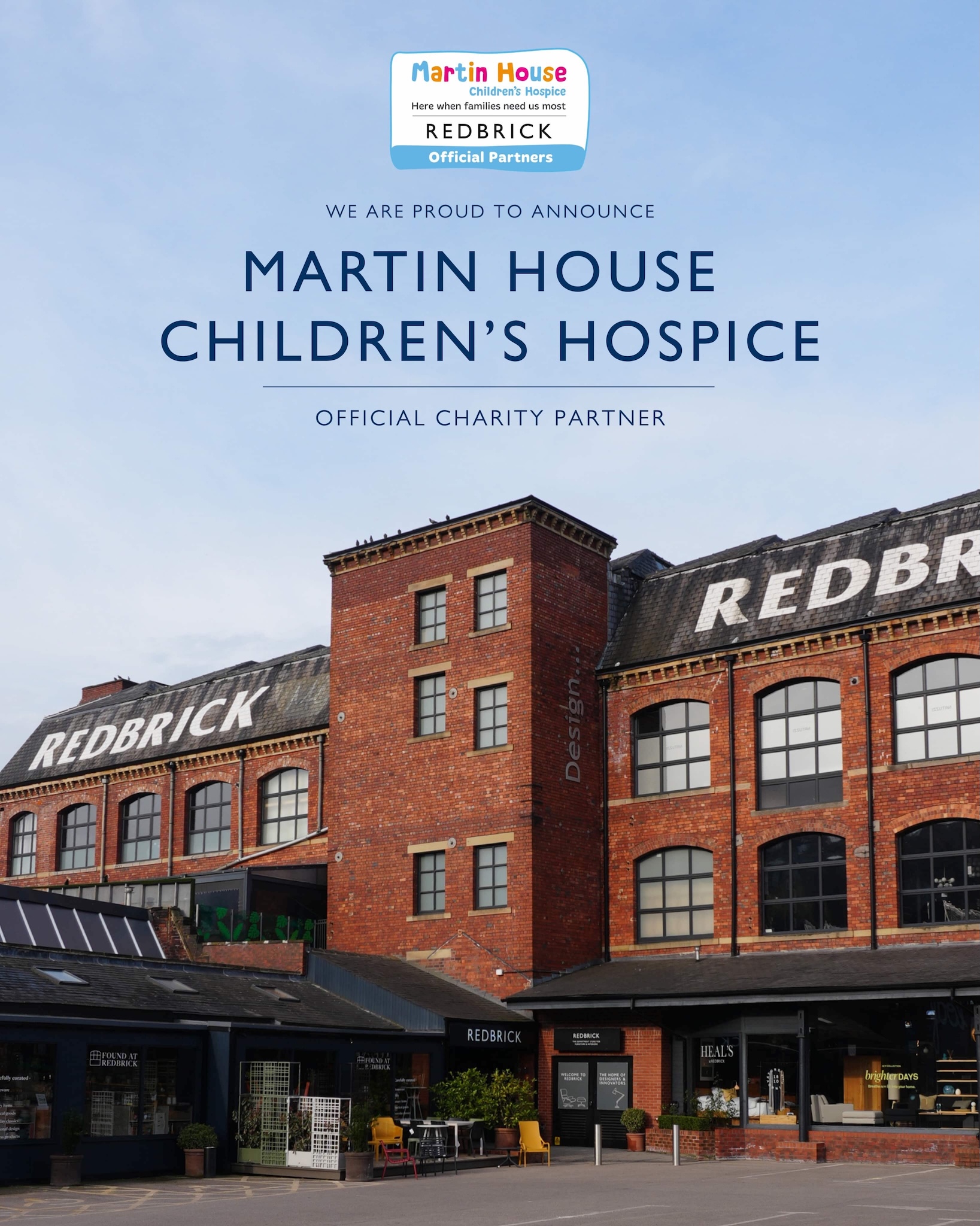 Redbrick x Martin House Children's Hospice